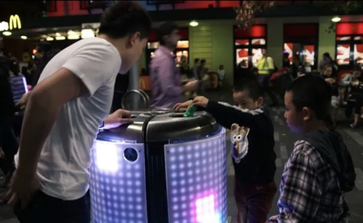 Tetrabin installed at Vivid Sydney 2021